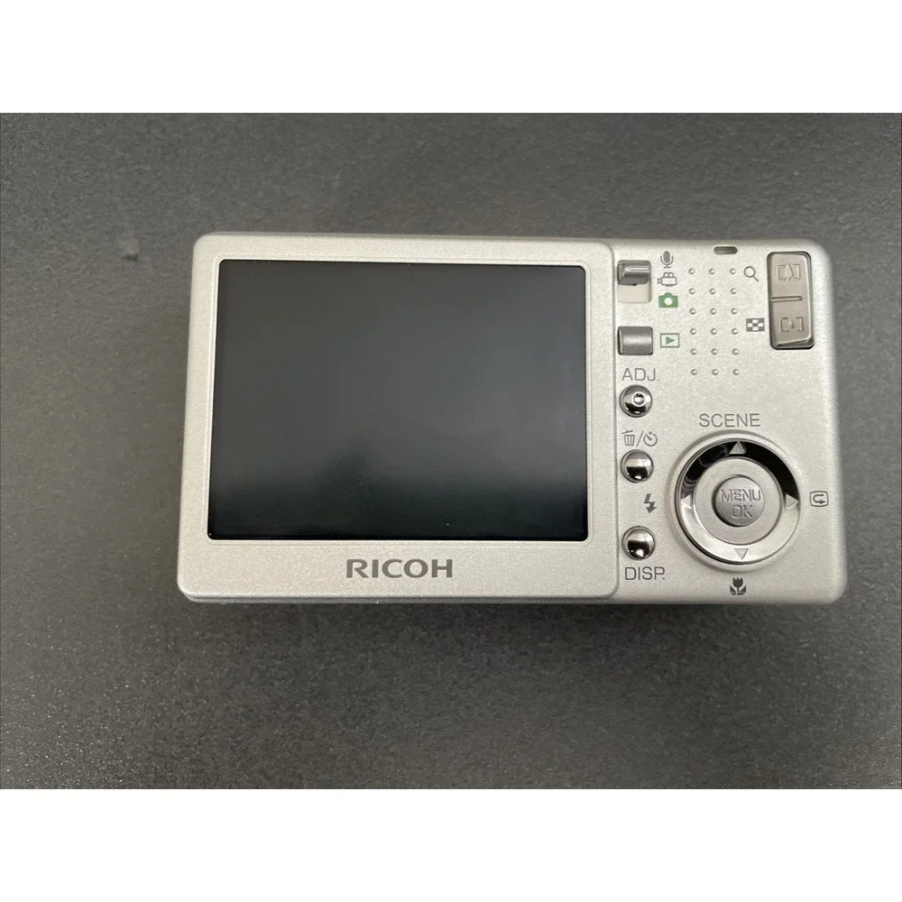Y2K Ricoh Caplio R4 6.0MP Compact Digital Camera 7.1x Optical Zoom * For Parts